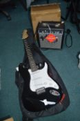 *Fender Squier Stratocaster Electric Guitar with F