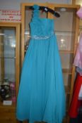 Turquoise Evening Dress Size: M