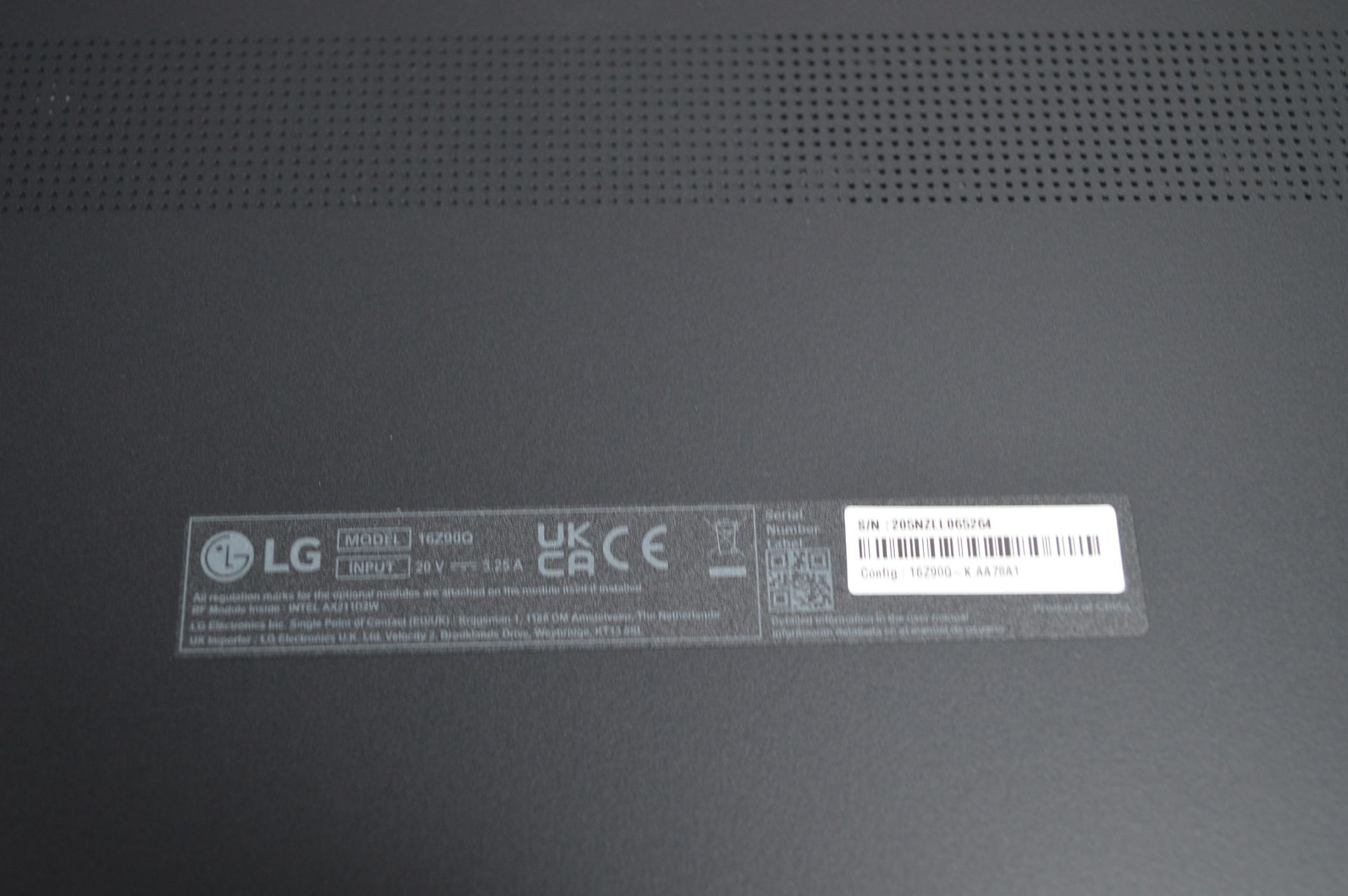 *LG Gram 40cm Notebook Computer Intel Evo i7 16GB, - Image 3 of 3