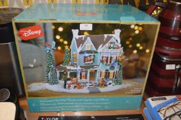 *Disney Animated Holiday House with Lights and Mus