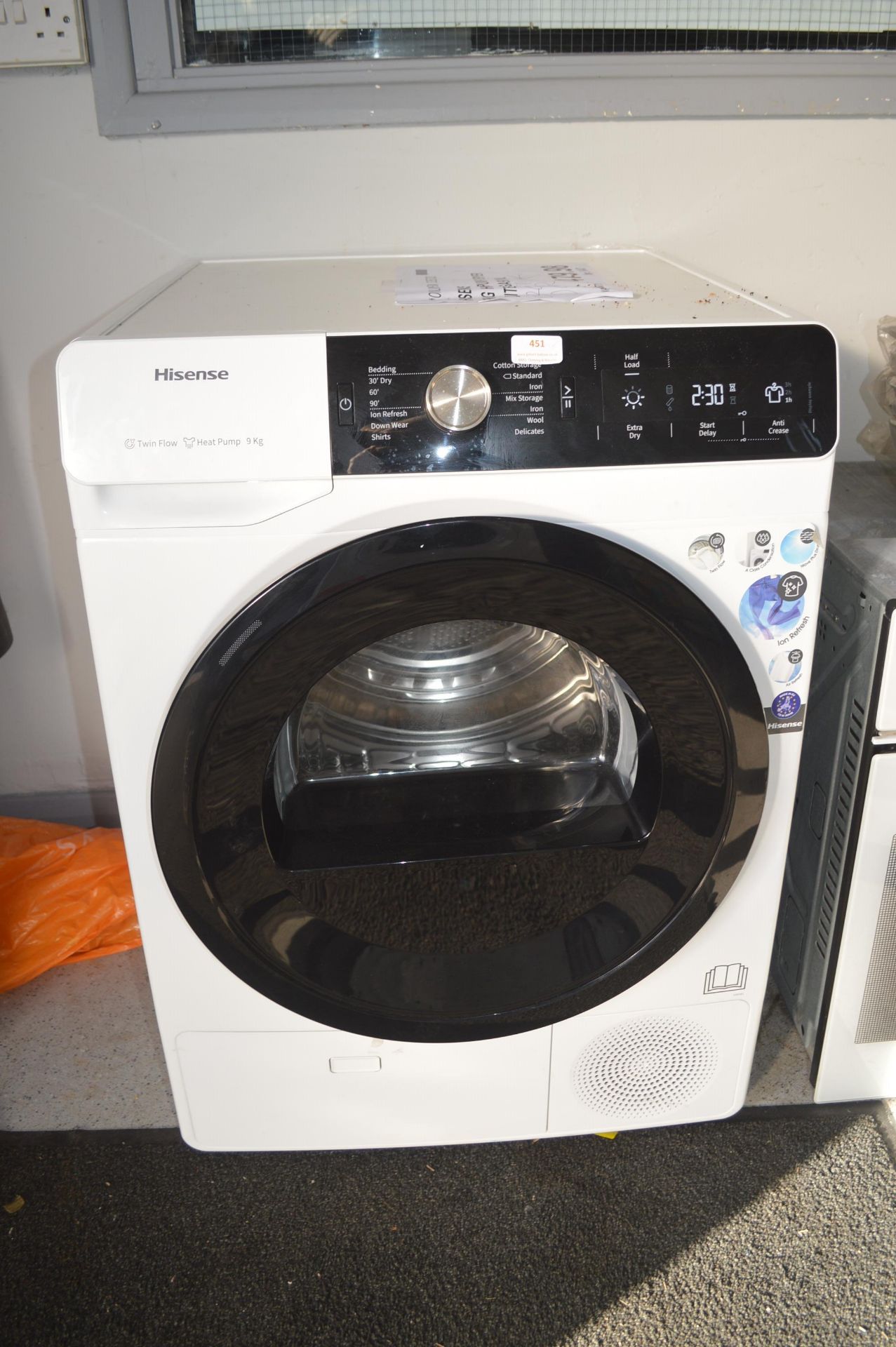 *Hisense 9kg Condenser Dryer