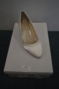 Rainbow Club Hollie Ivory Satin Shoes Size: 3