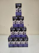 *100x Kingston K Bar 20mg 600 Puff Disposable Vapes (Black A: dark berries & blackcurrant mix)