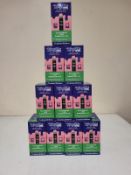 *100x Kingston K Bar 20mg 600 Puff Disposable Vapes (black grape lime bubblegum ice)