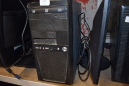 *Desktop PC with Monitor, Keyboard, and Mouse