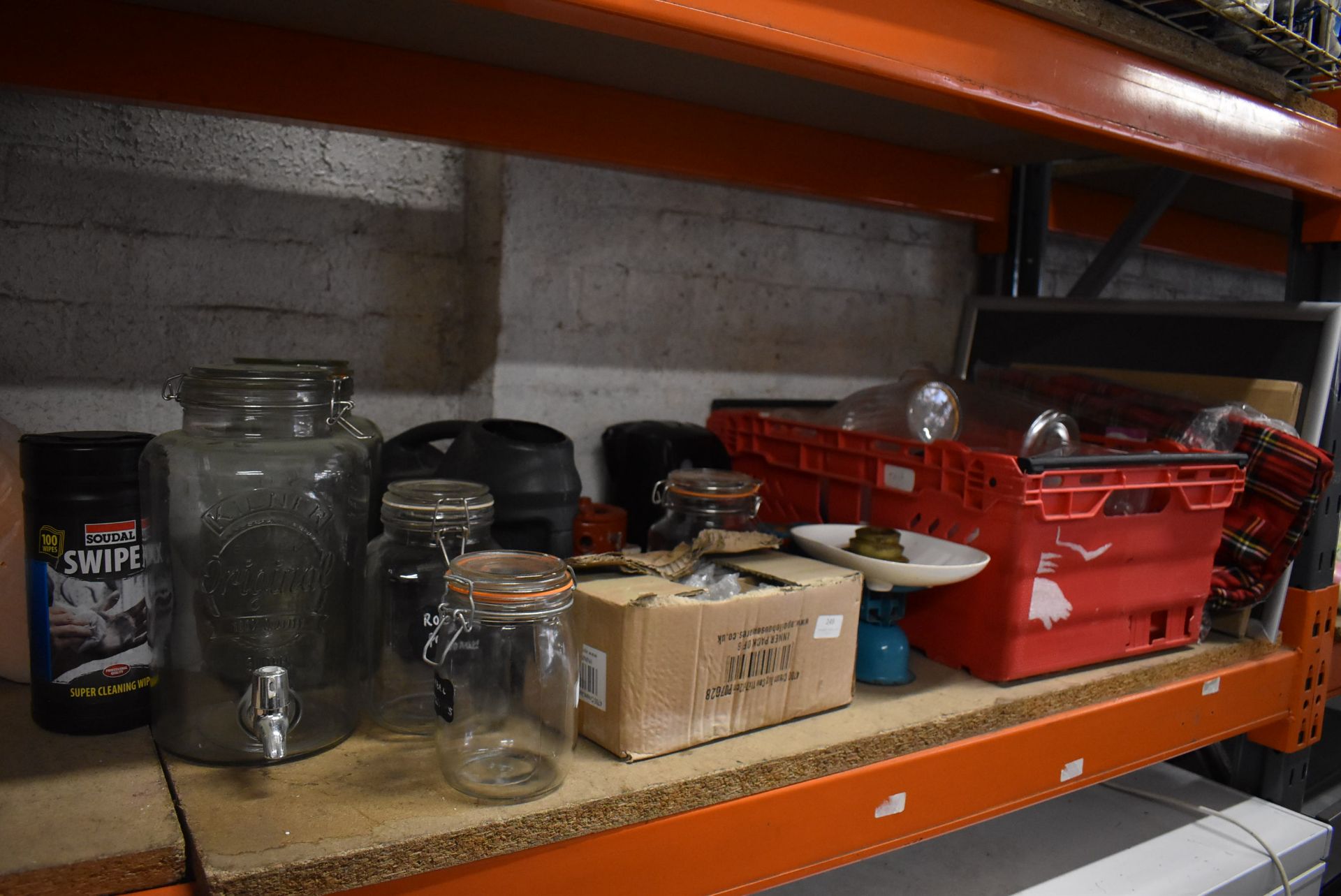 Kilner Jars, Scales, Jugs, etc.