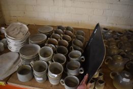 *Quantity of Goodson Vitrified Stoneware Cups & Sa