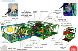 Large Soft Play Construction (disassembled for ease of collection, collection available by appoint)