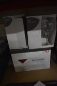 4 Large Wine Glasses and 6 Burgundy Glasses