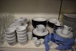 Quantity of Plates, Bowls, Cups, etc.