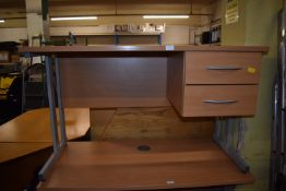 *Small Office Desk with Two Drawers