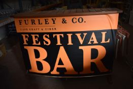 *Furley & Co. Festival Bar 150x40x115cm