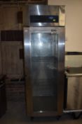 *Foster Stainless Steel Upright Refrigerator 210cm