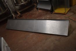 Stainless Steel Shelf 210x36cm