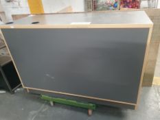 * Shop counter - with storage to rear