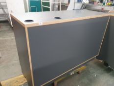 * Shop counter - with storage to rear