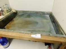 * bespoke Plate Developing sink