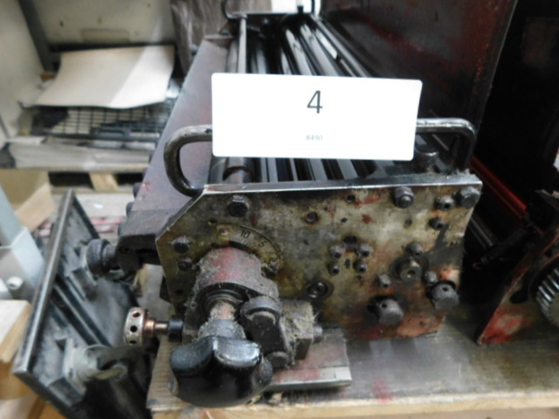 * Heidelburg Numbering Unit with Shaft and 3 Rollers