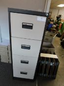 * 4 Drawer file cabinet