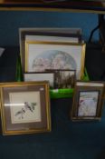 Six Framed Pictures and Prints