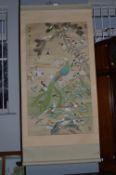 Chinese Scroll Painting of Birds