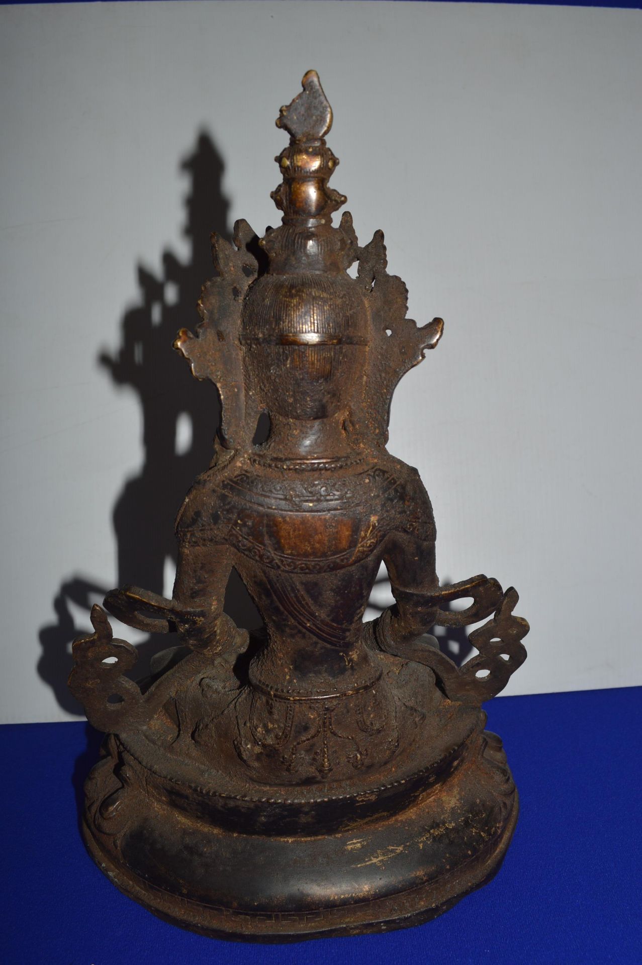 Tibetan Bronze Tara Buddhist Figure - Image 4 of 5