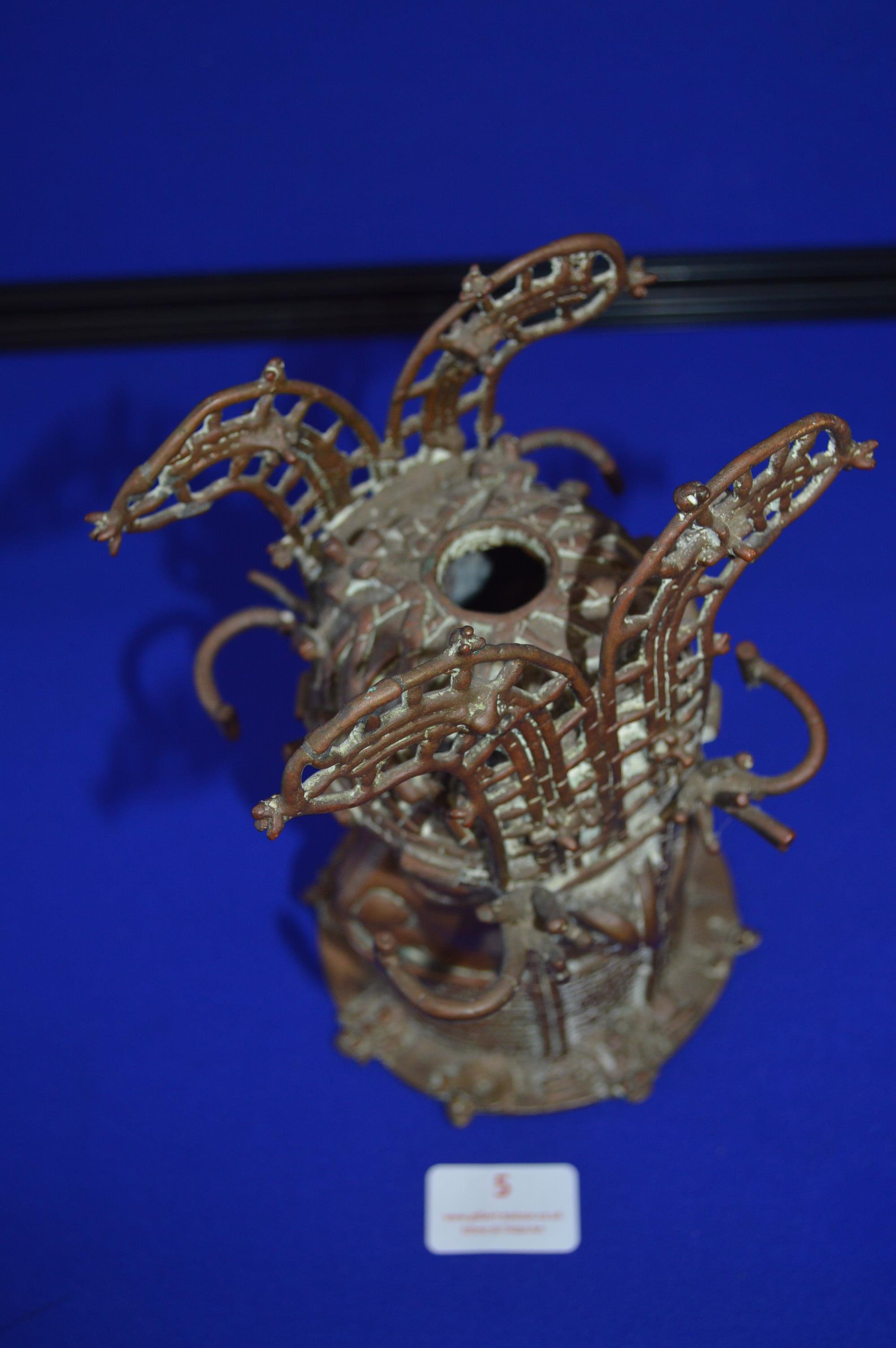 Benin Bronze Head - Image 5 of 5