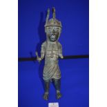 Benin Bronze Seated Figure (AF)