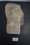 Small Carved Stone Head