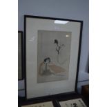 Framed Japanese Print