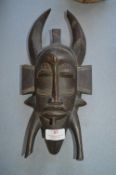 Small Carved Wooden Ethnic Mask