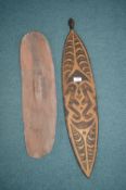 Two Small Shields from Papua New Guinea