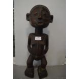 Baule African Tribal Carved Wooden Fertility Figure