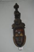Senofo Ivory Coast Carved Wooden Mask
