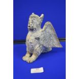 Carved Soapstone Ethnic Bird Figure