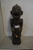 Bangwa Carved Wooden Male Tribal Figure (AF)