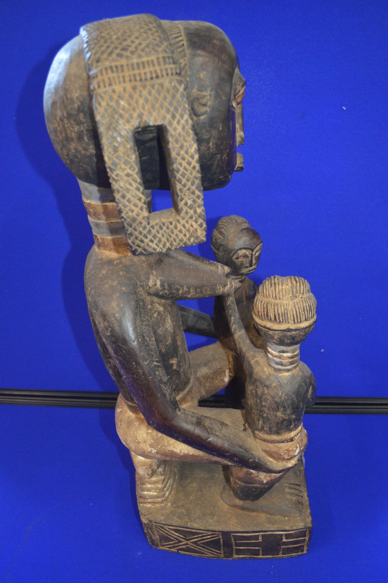 Baule Carved Tribal Fertility Figure - Image 4 of 4