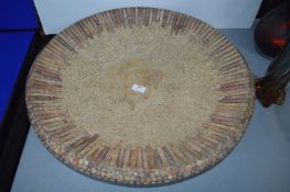 Large Bamboo and Resin Bowl 60cm diameter