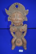 Terracotta Figure of a Tribal Drummer