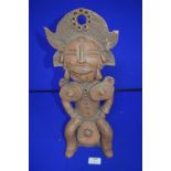 Terracotta Figure of a Tribal Drummer