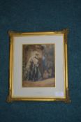 Small Gilt Framed Watercolour by H. Baron