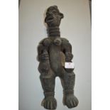 Bangwa Queen Carved Wooden Tribal Figure