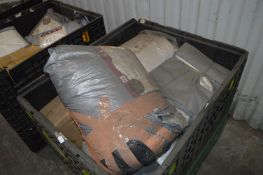 *Plastic Pallet Stillage Containing Assorted Goose Feather & Down Mattress Toppers, Duvets, etc.