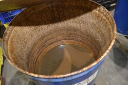 *Metal Drum of Hazelnut Wood Stain ~1/2 full