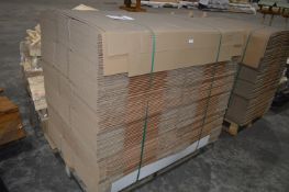 *Pallet of ~180 Corrugated Cardboard Boxes 530x360x275mm