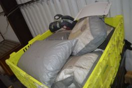 *Plastic Pallet Stillage Containing Assorted Goose Feather & Down Pillows, Bedding, etc.