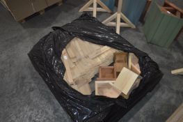 *Pallet of Machined Softwood Timber and Part Constructed Bird Boxes