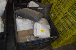 *Pallet of Returned Goose and Feather Down Mattress Toppers, Bedding, etc.
