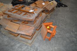 *Sixteen Stained Bird Table Tops