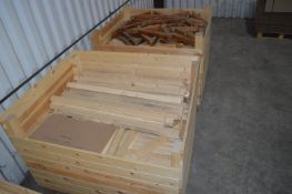 *Pine Pallet of Assorted Lengths of Machined Timber